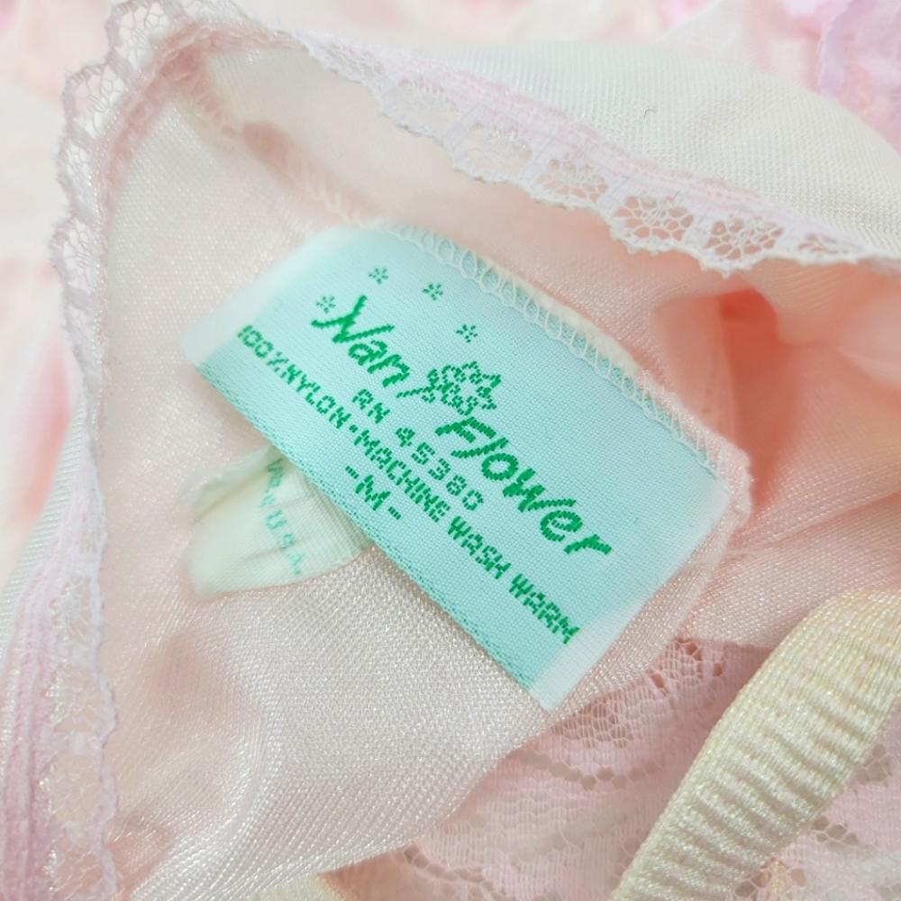 Nan Flower Vintage Made in USA Sz Medium - Picture 11 of 13